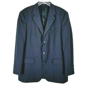 Structure Striped 100% Wool Sport Coat Jacket 42R